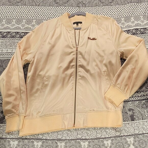 Kendall & Kylie Pink Satin Jacket - Picture 2 of 8